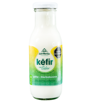 Imagen del producto KEFIR SABOR PIÑA HIERBABUENA X 220ML SAN MARTIN