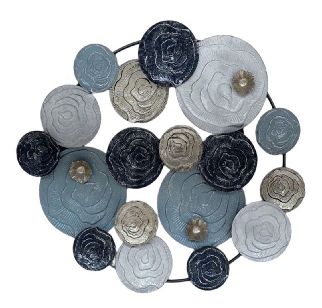 Cuadro para pared en latón.