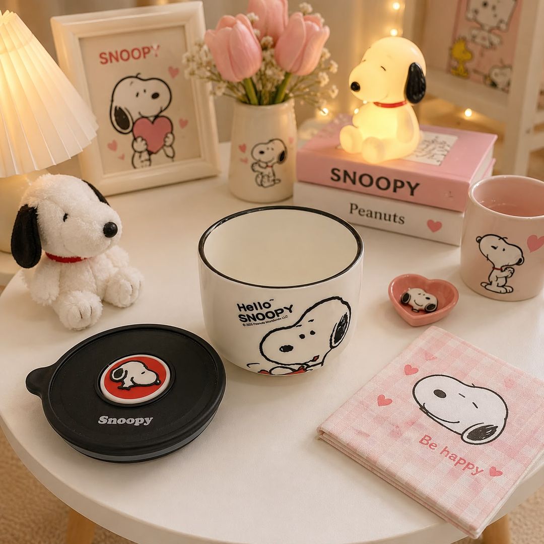 MUG SNOOPY CON TAPITA