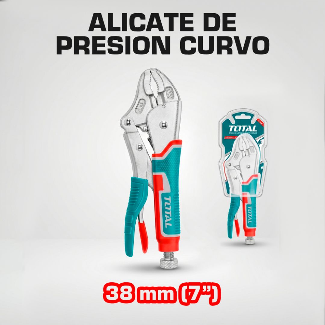 ALICATE DE PRESION CURVO 7" 