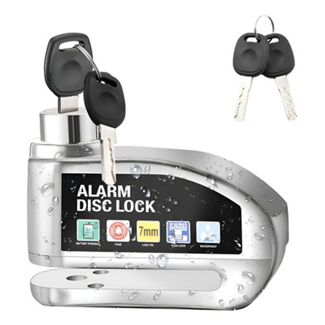 CANDADO DE DISCO CON ALARMA UN