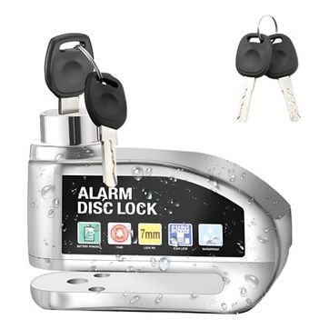 Imagen del producto CANDADO DE DISCO CON ALARMA UN