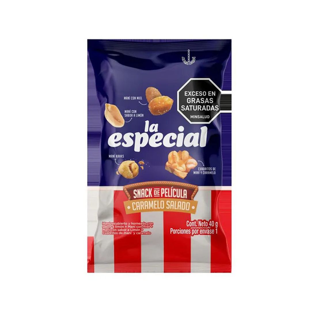 MANI LA ESPECIAL CARAMELO SALADO*40G