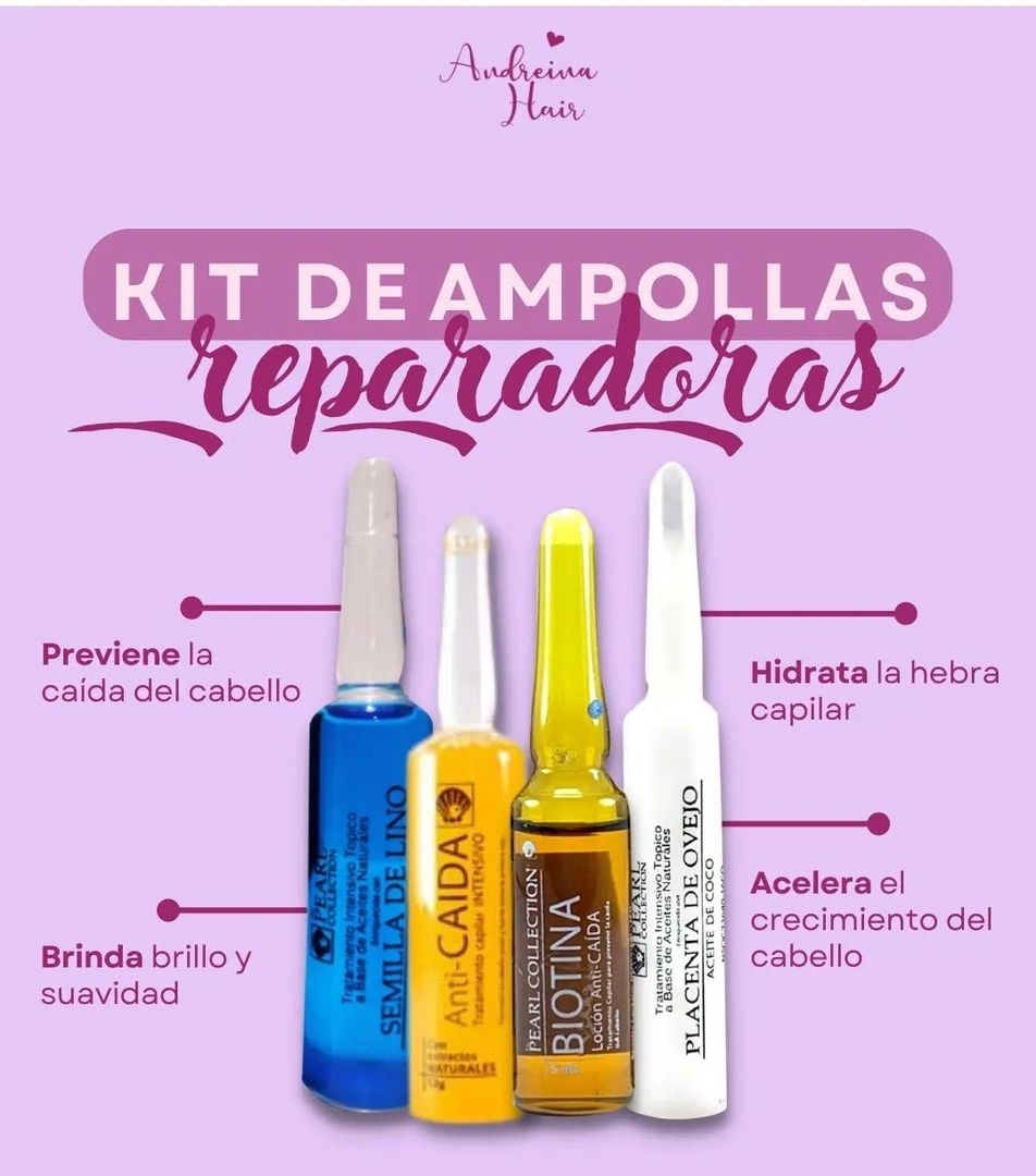 Kit de ampollas andreina hair 
