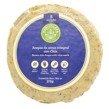 Imagen del producto AREPA DE ARROZ INTEGRAL CHIA