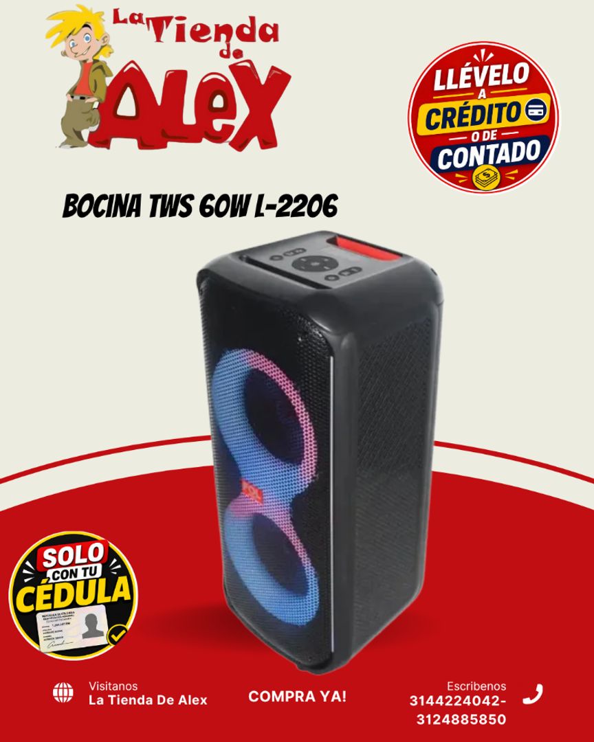 Bocina TWS 60W L-2206