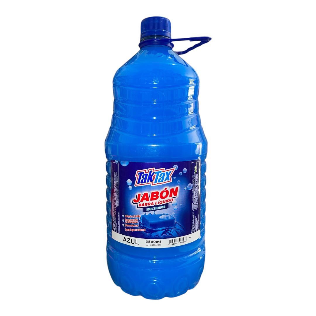 G. JABON BARRA LIQUIDO AZUL TAK TAX X3.800 ML