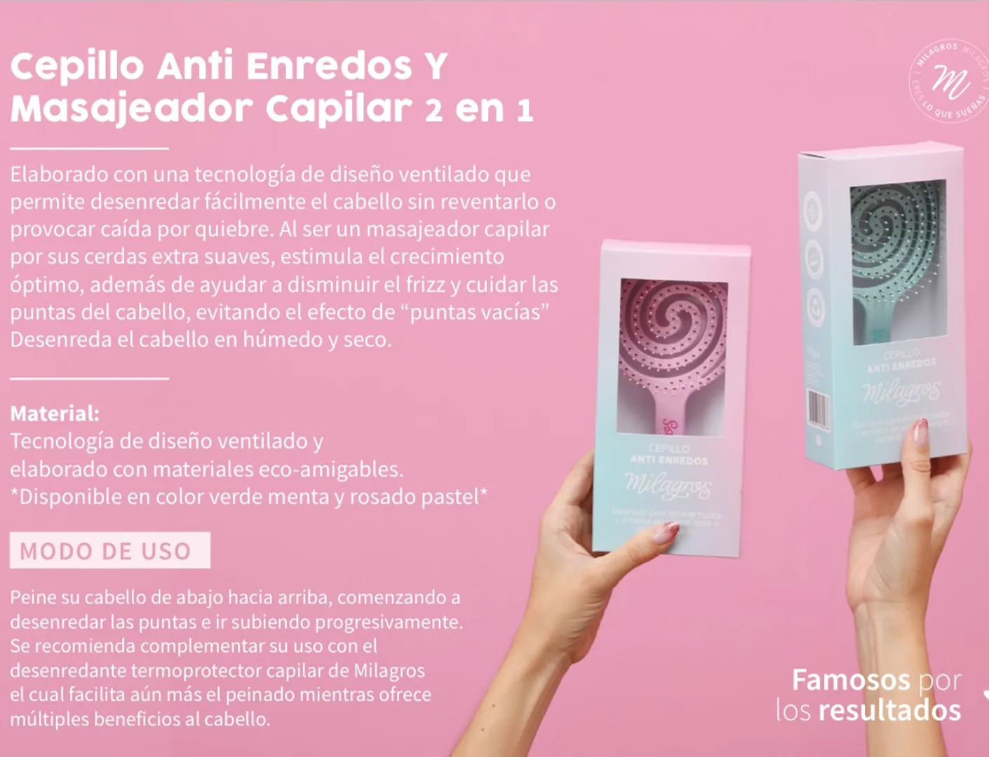CEPILLO ANTIENRREDOS 