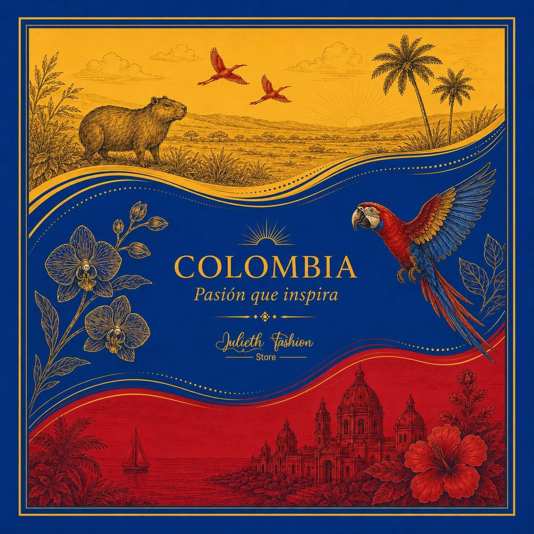 PAÑOLETA PREMIUM 70cmx70cm COLOMBIA DISEÑO 9