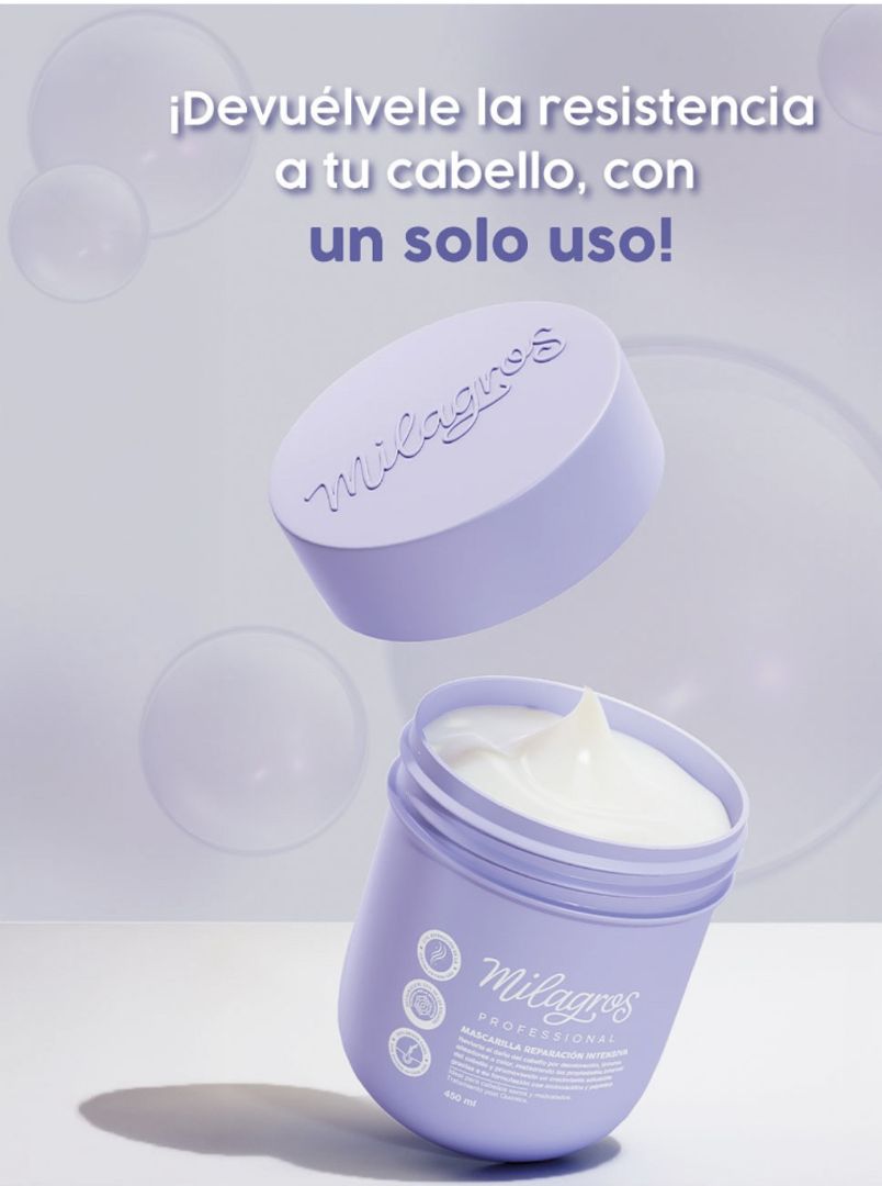 Mascarilla Profesional de Reparación Intensiva