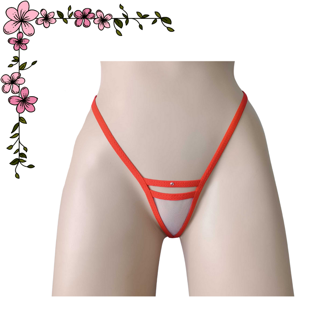 Micro tanga hilo en velo en T