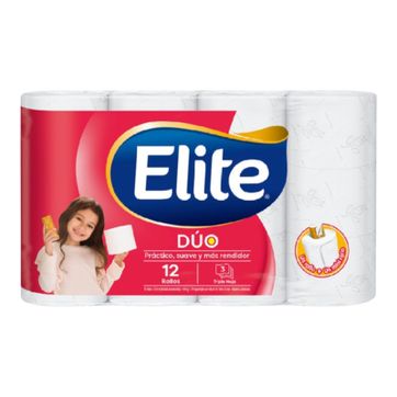 Imagen del producto  P. PAPEL HIGIENICO DUO ELITE X 12 UND