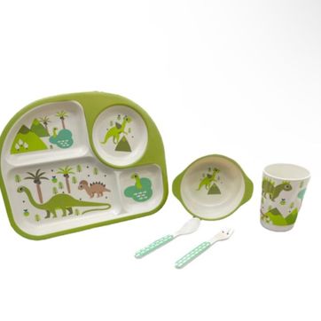 Imagen del producto SET LOZA DINOSAURIO  PARA NIÑO 