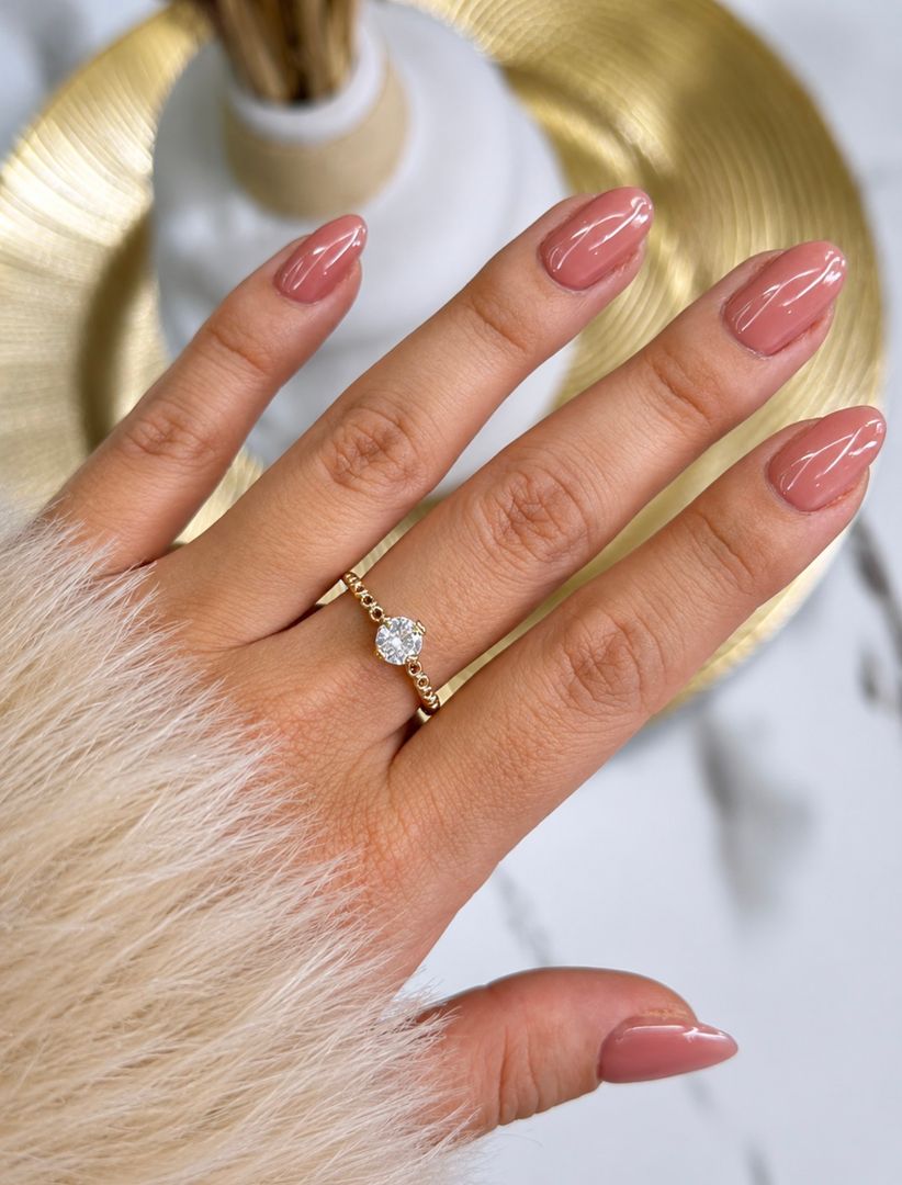 Anillo piedra circon 