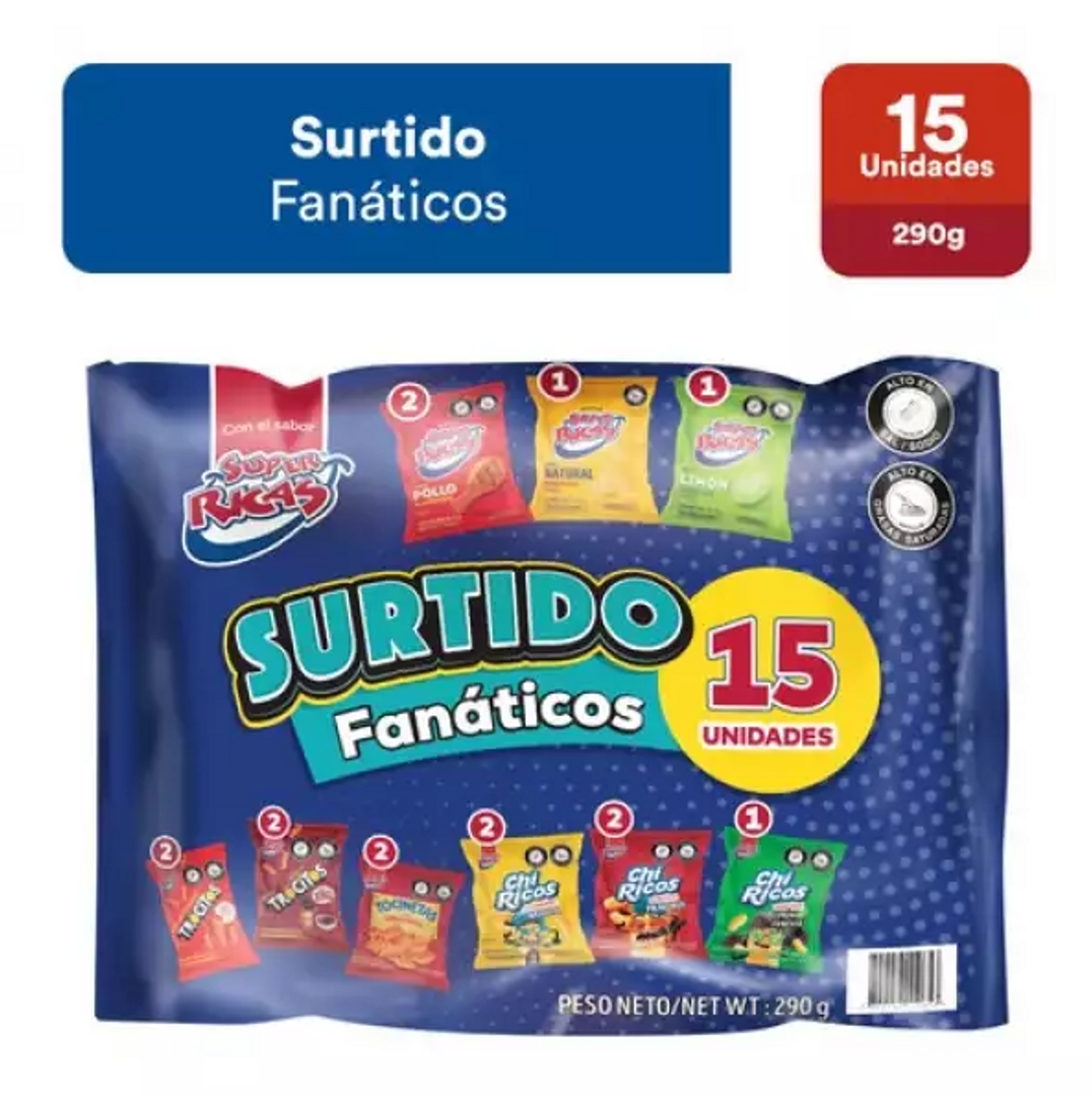 LONCHERA FANTASTICOS SUPER RICAS*15
