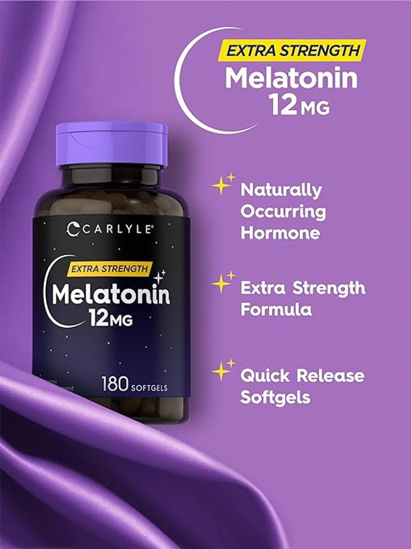 Melatonin 12 mg 180 cap