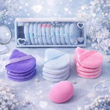 Imagen del producto SET DE 12 BORLAS + BEAUTY BLENDER – SWEET BEAUTY
