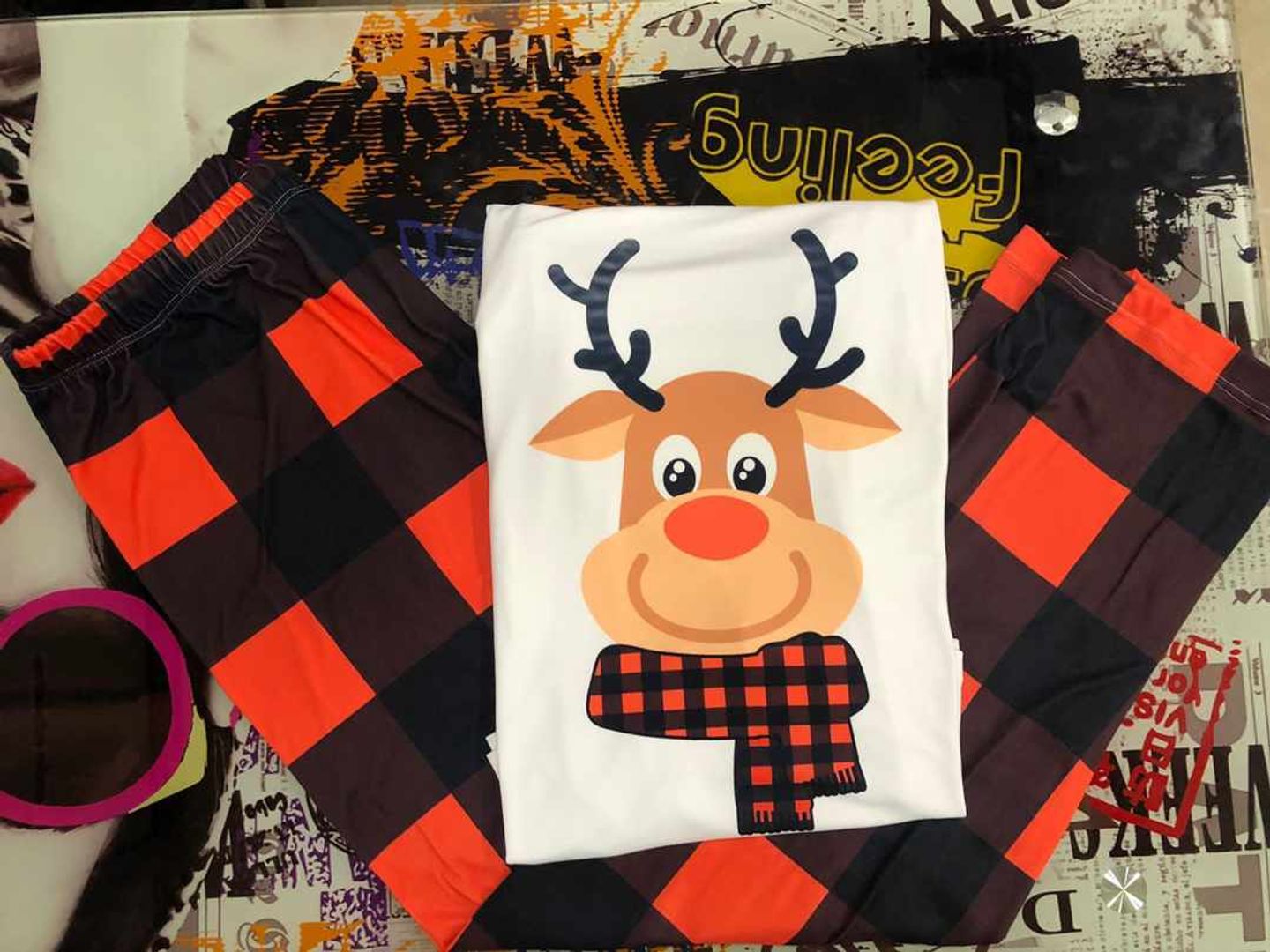 PIJAMA NAVIDEÑA FAMILIA  - PIJM04
