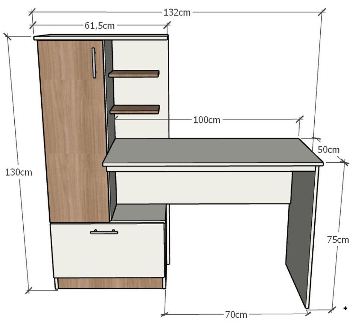 Escritorio Casillero promo Black Days