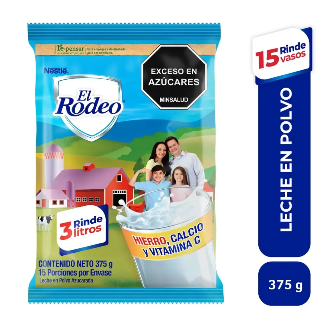 LECHE POLVO RODEO*375