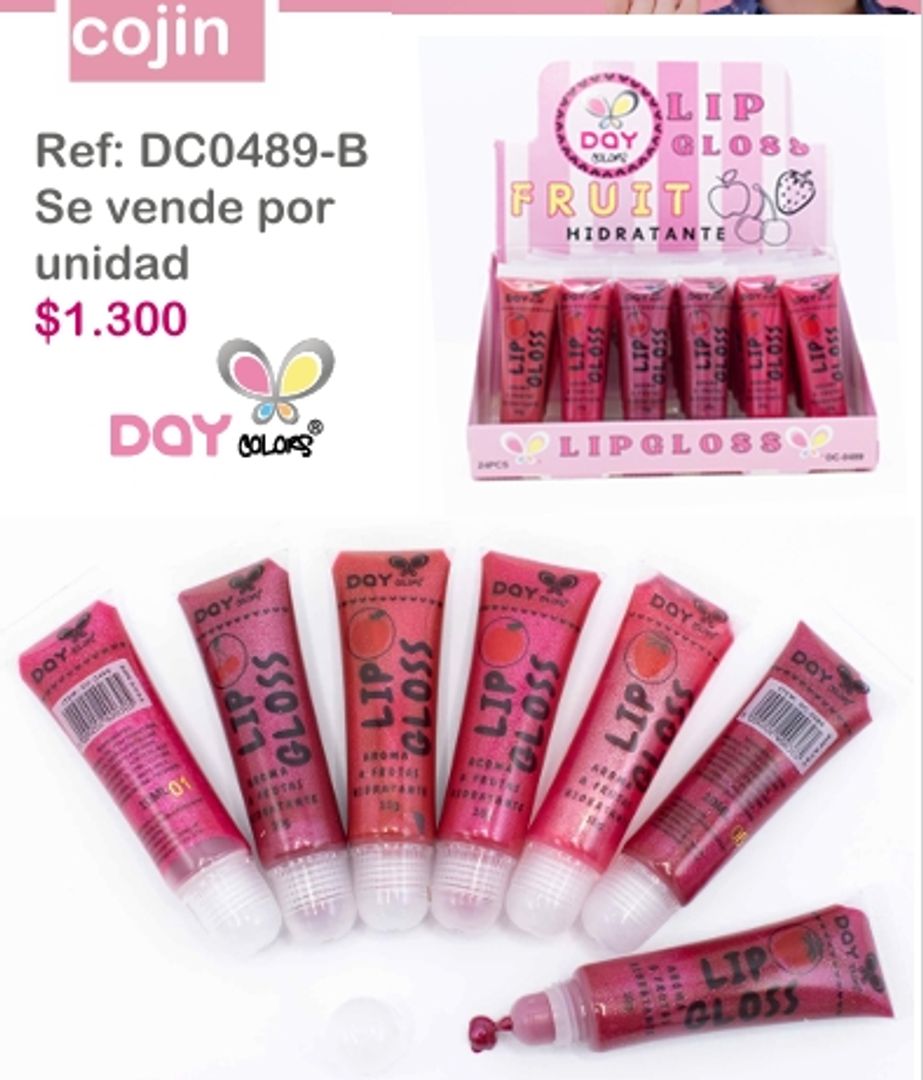 DC0489-B BRILLO COJIN CON COLOR