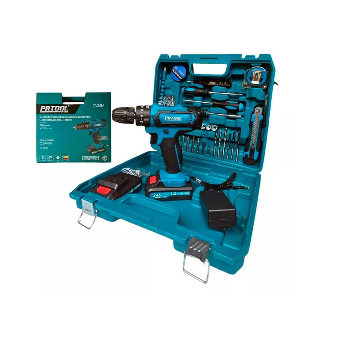  TALADRO INALÁMBRICO PERCUTOR DE 68  VOLTIOS- 