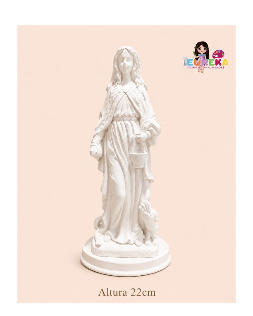 Virgen Santa Marta 22CM
