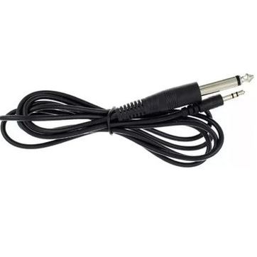 Imagen del producto Cable 1x1 6.3mm mono a 3.5mm 3.6mt.