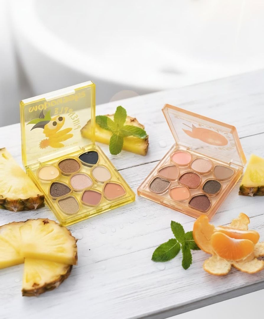 PALETAS DE SOMBRAS FRUTALES – PINEAPPLE & TANGERINE FEBBLE 