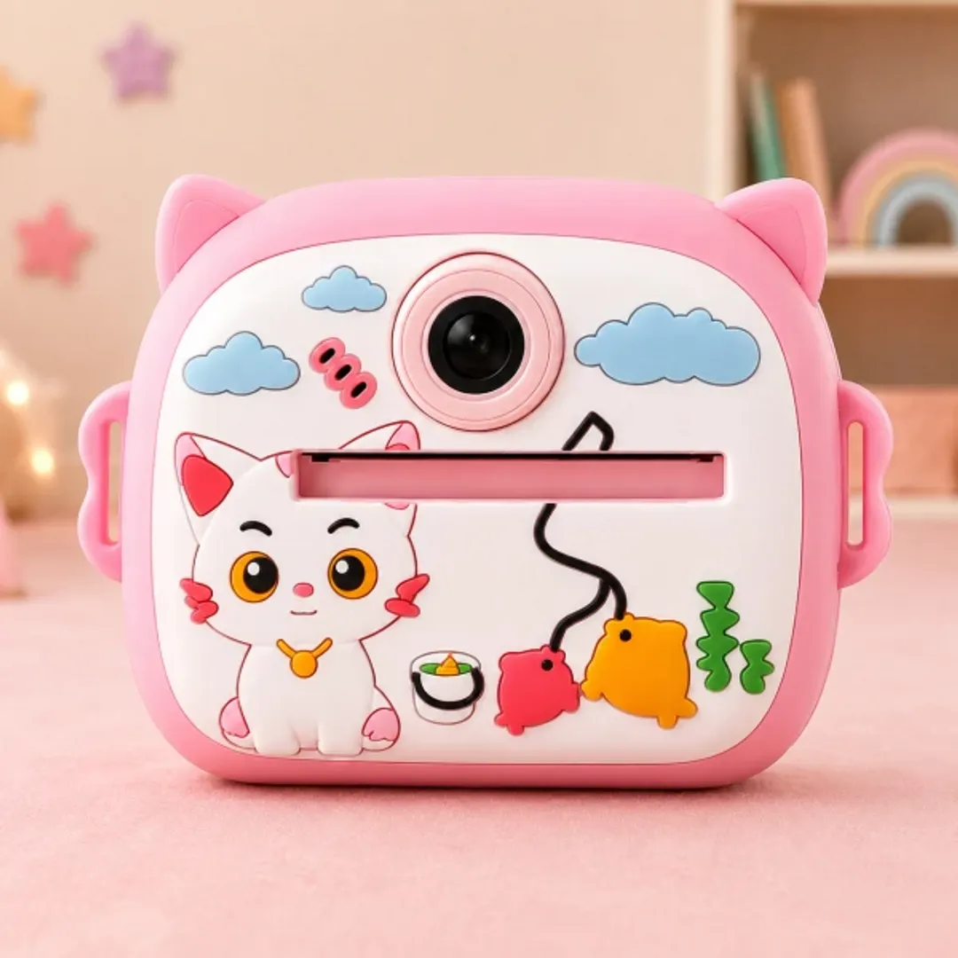 CAMARA DIGITAL INSTANTANEA MINI IMPRESORA TERMICA INFANTIL