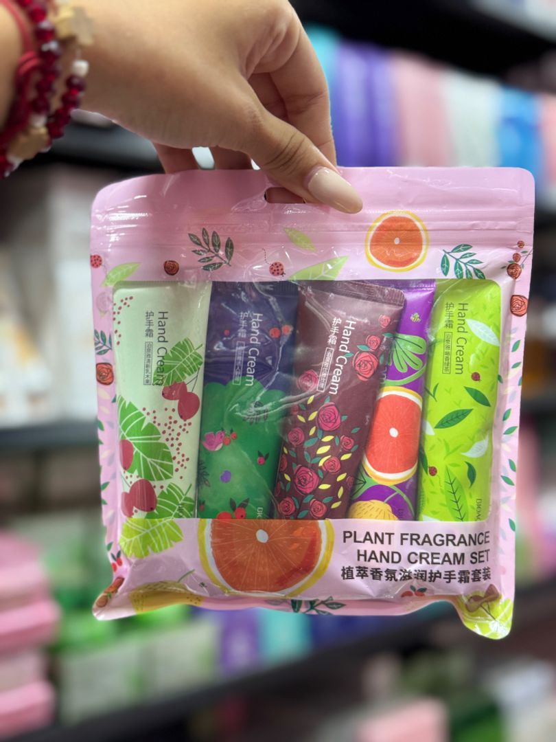 Set de Cremas para Manos de Extractos Botánicos