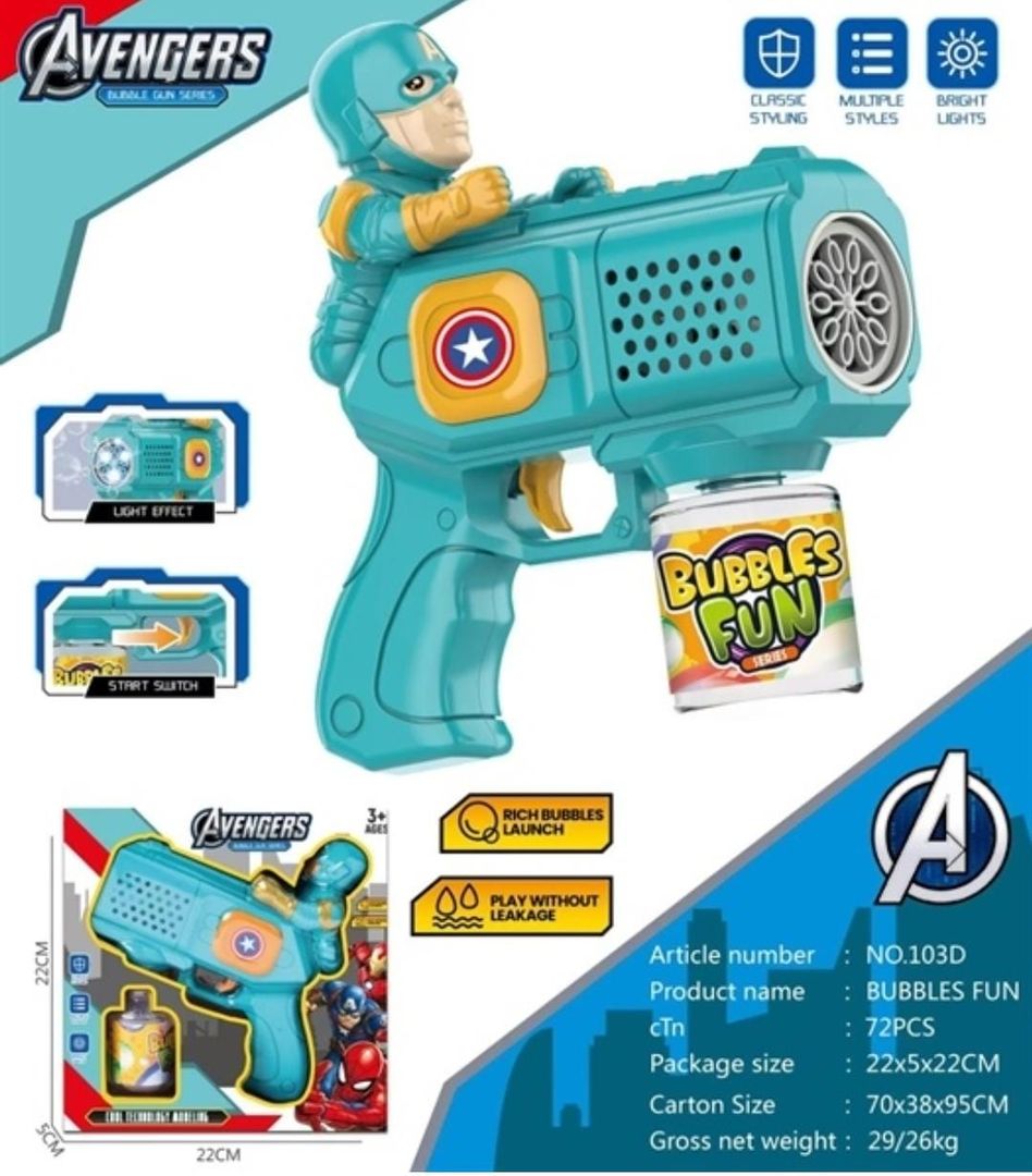 Pistola Burbujera