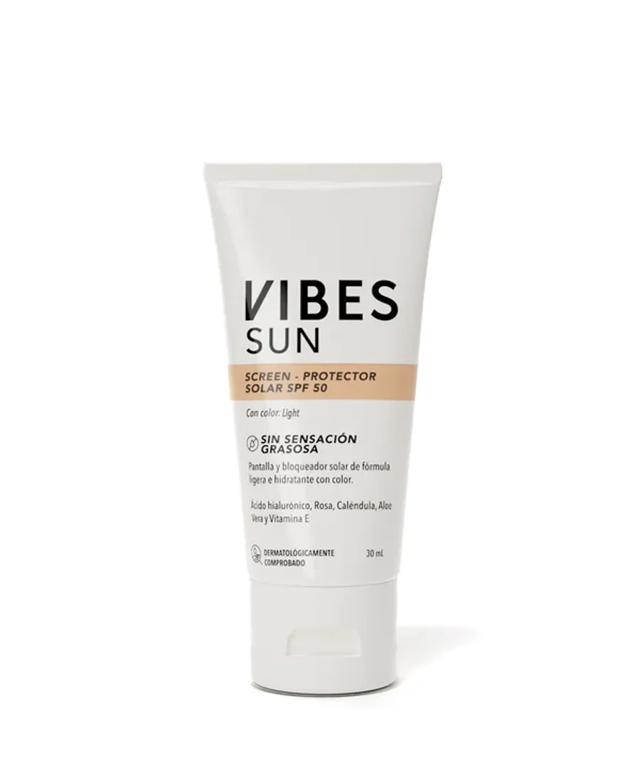 PANTALLA SOLAR COLOR LIGHT SPF50 30ML VIBES