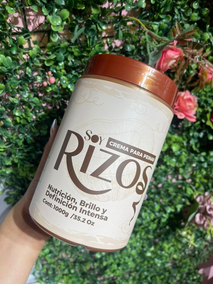 Crema Peinar Soy Rizos x 1000 ml