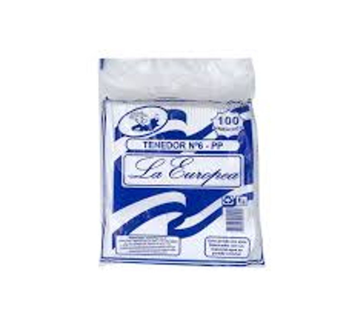  O. TENEDOR GRANDE LA EUROPEA X 100 UND