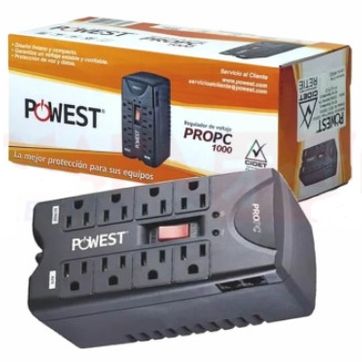 Regulador Nicomar 8 tomas 1000va - imagen 1