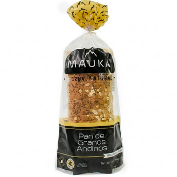 Imagen del producto PAN MULTIGRANOS ANDINOS MAUKA SIN GLUTEN