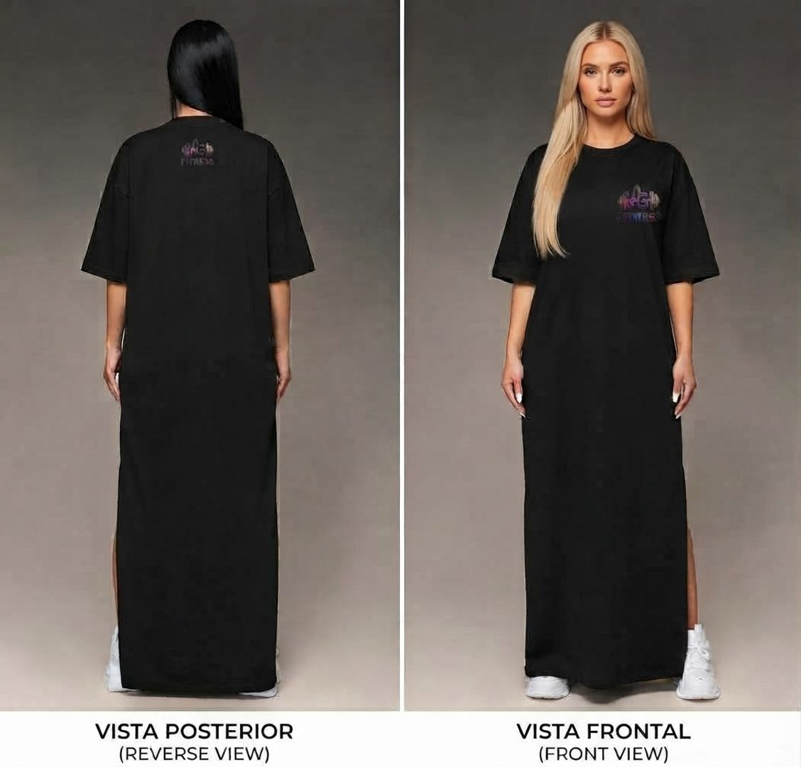 Vestido oversized dama, Conjunto Medico