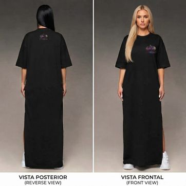 Vestido oversized dama, Conjunto Medico - imagen 1