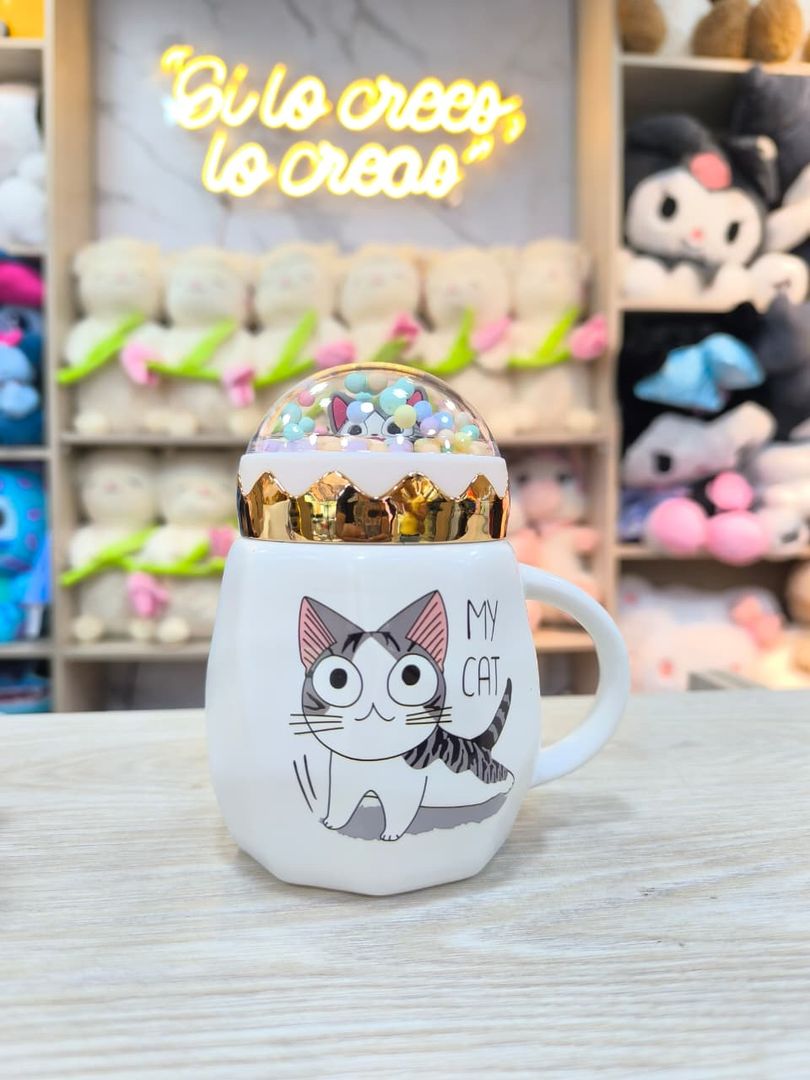 MUG GATOS TAPA NIEVE