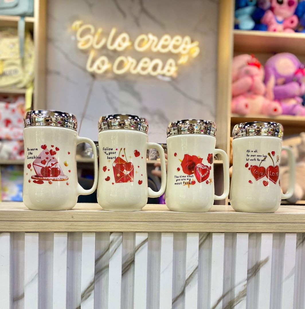 MUG TAPA ESPEJO FELIZ DÍA 