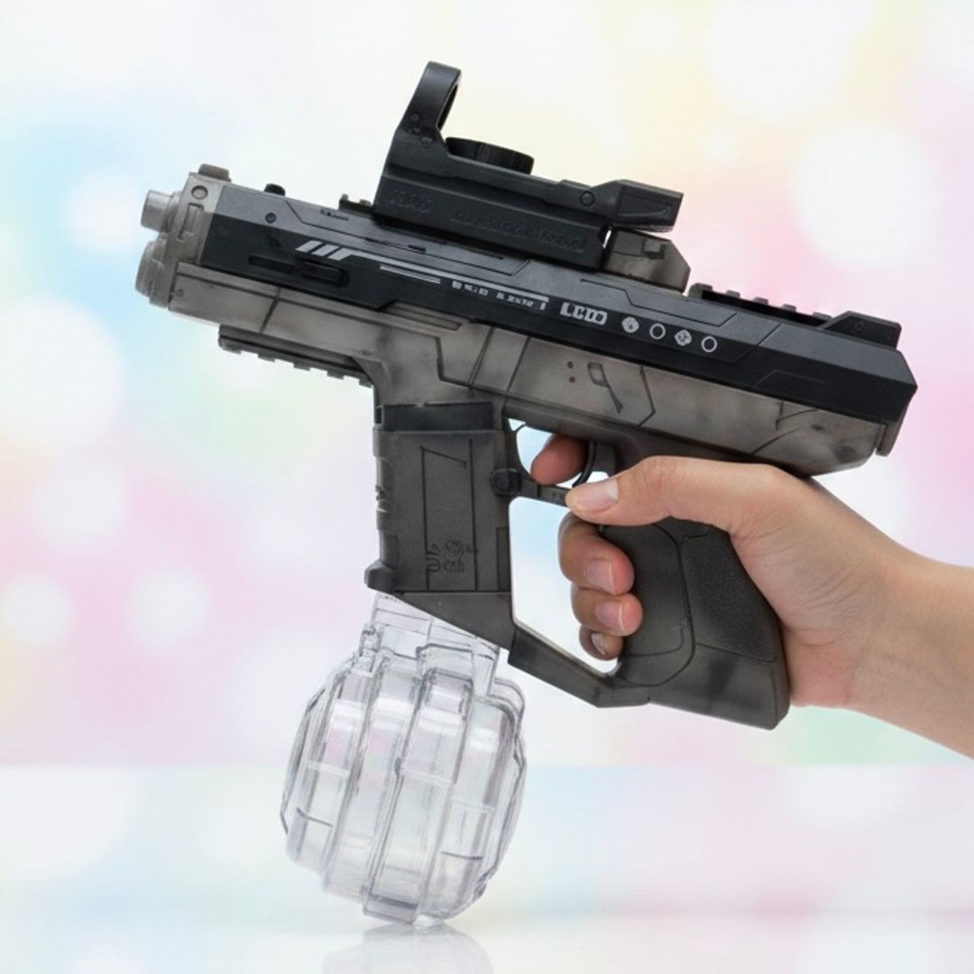 Pistola de agua con luz y sonido