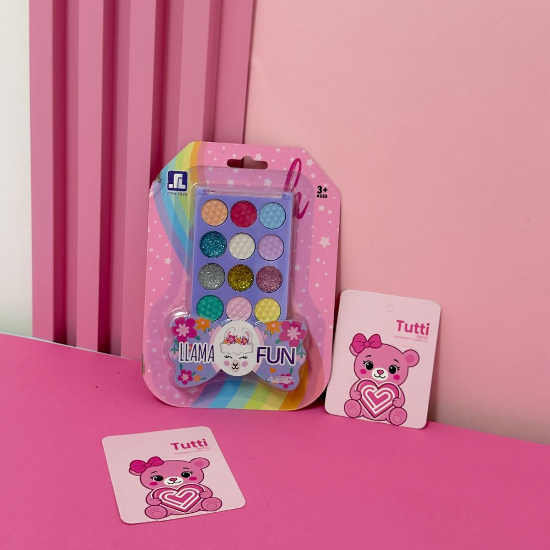 KIT SOMBRAD MAQUILLAJE INFANTIL 