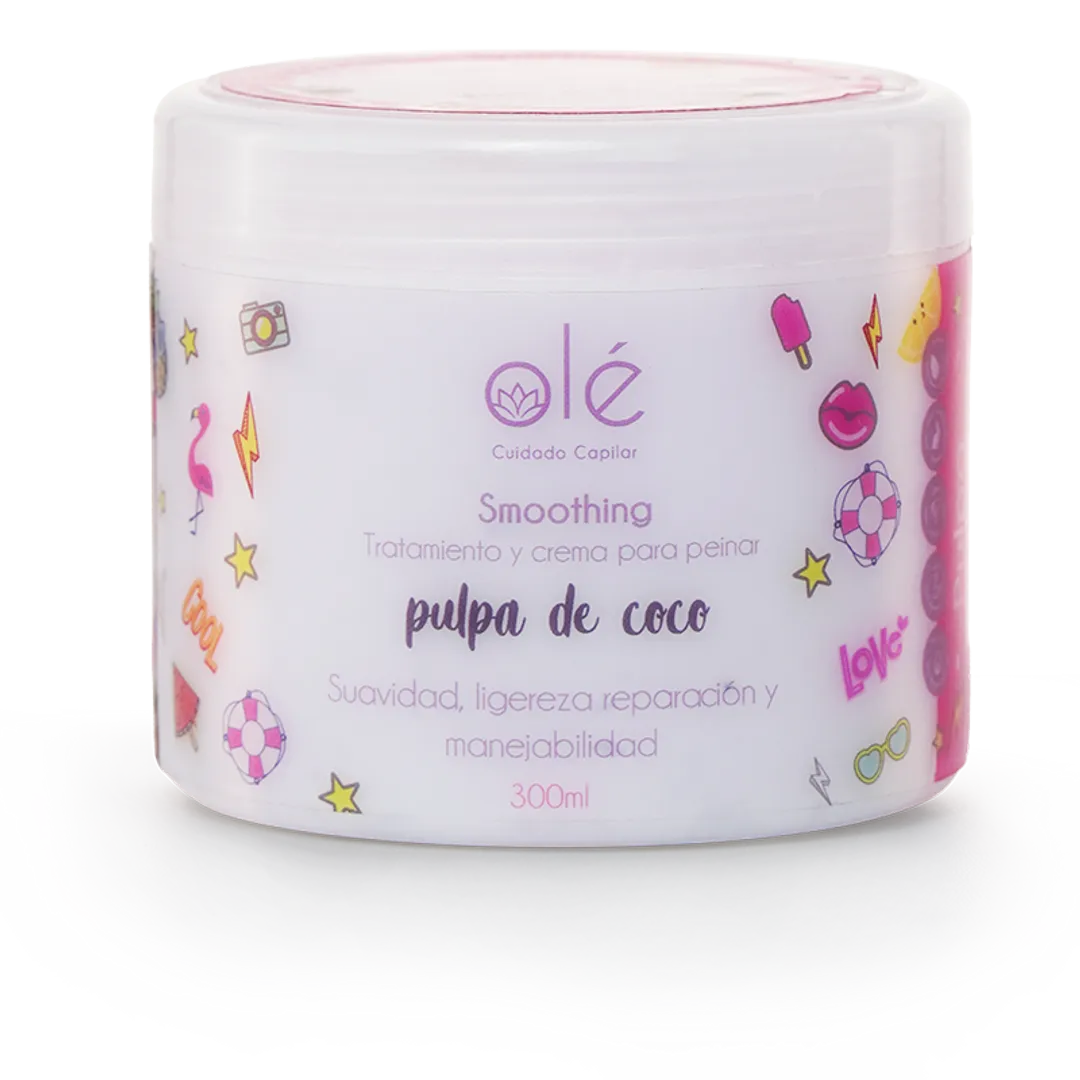 Tratamiento Pulpa de coco , olé capilar 