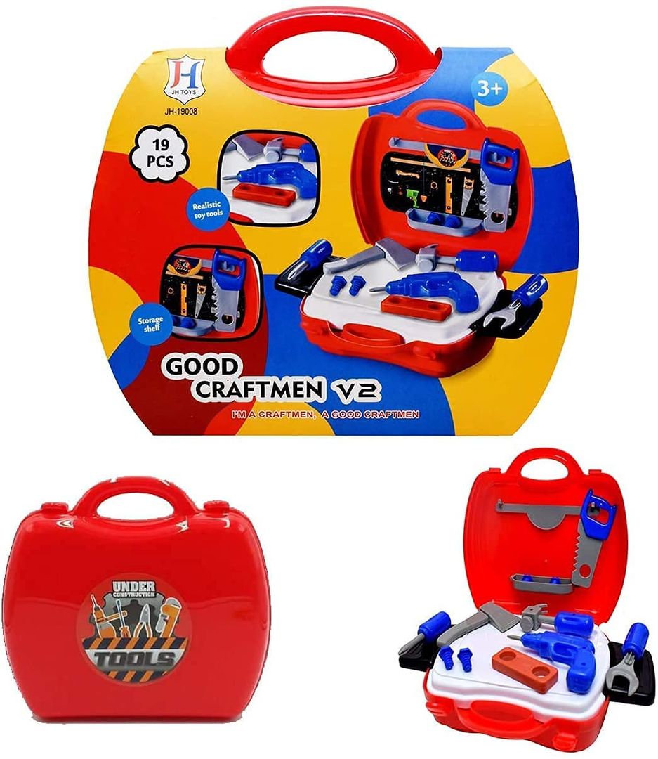 Maleta herramientas roja