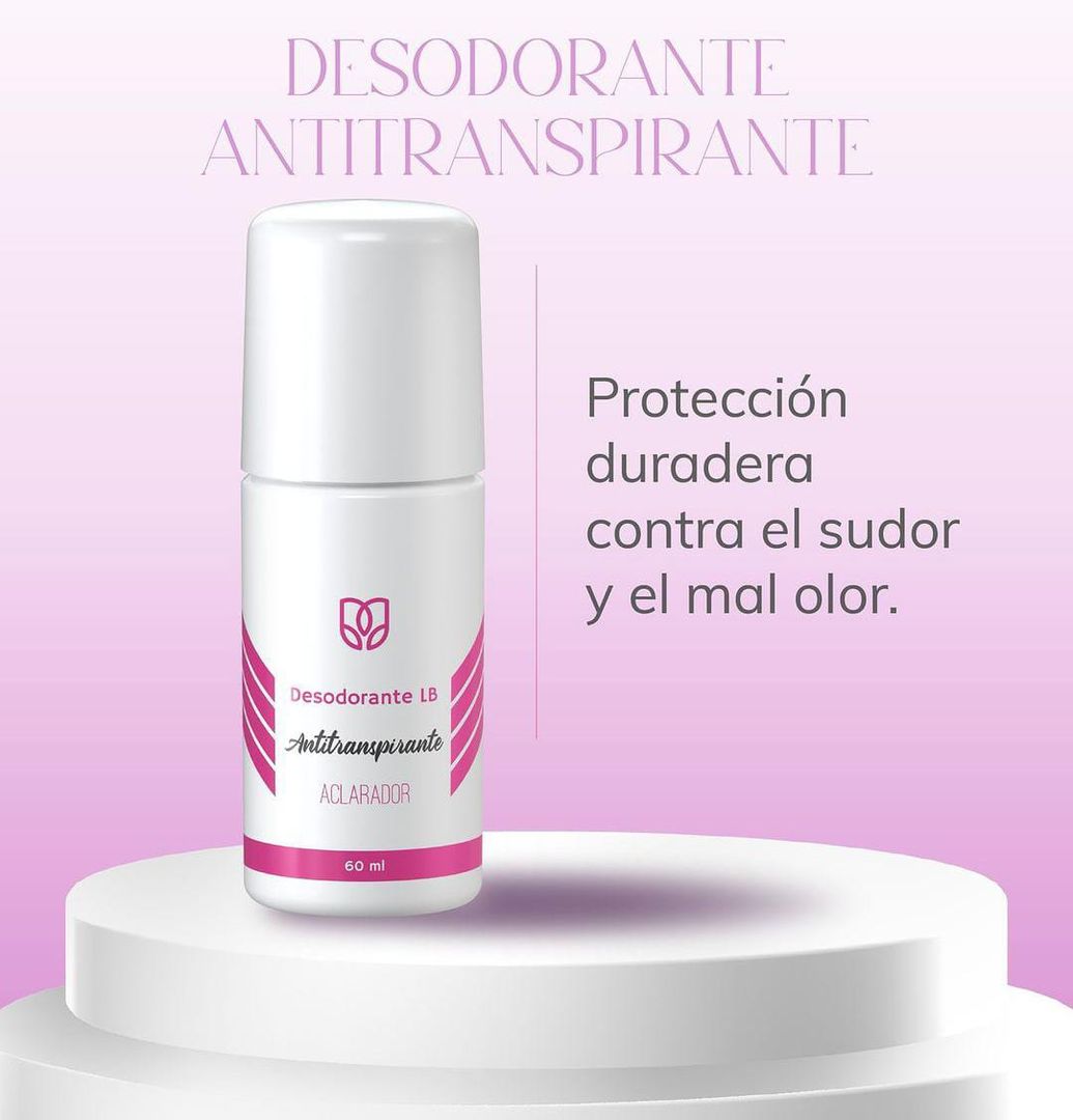 DESODORANTE 60ML TRATAMIENTOS LB