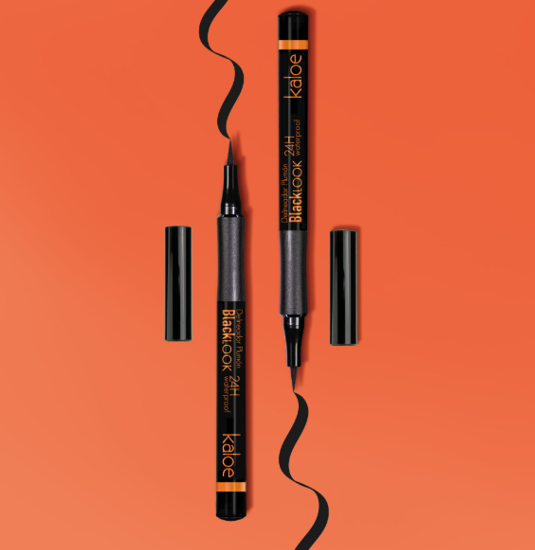 Delineador Plumón Black Look Kaloe