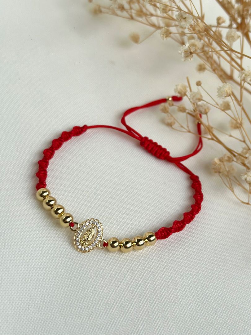 Pulsera Guadalupe circon 