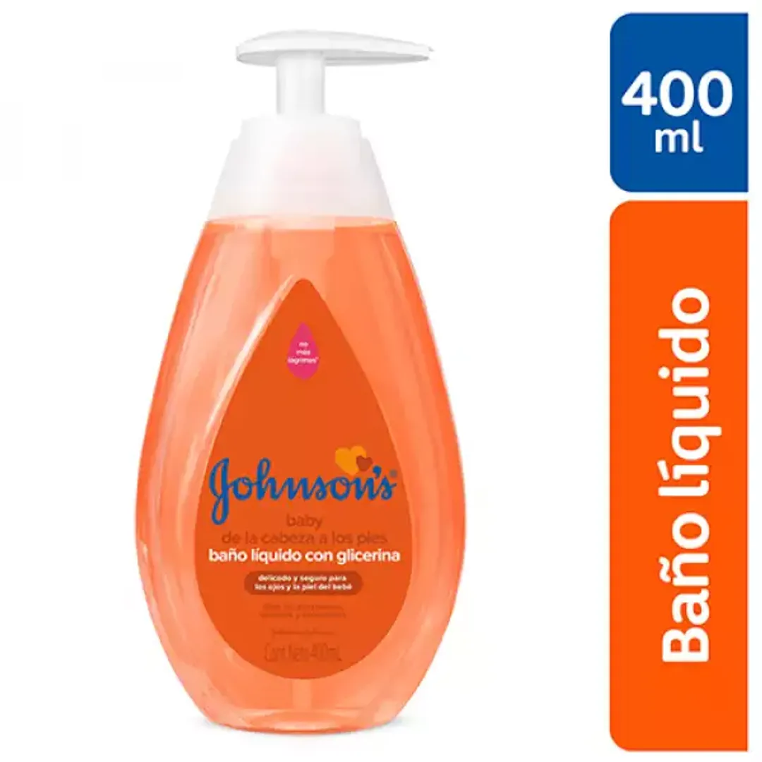 BAÑO JOHNSON PIES A CABEZA*400ML