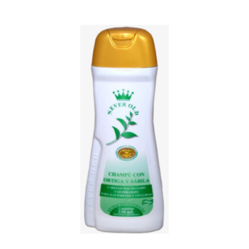 Imagen del producto NEVER OLD CHAMPU CON ORTIGA Y SABILA X 230ML